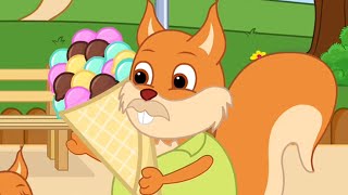 Famille d'Écureuil - Grosse Glace pour Papa Animé 2021 en Français