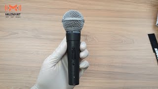 Shure SM58S Вокальный динамический кардиоидный микрофон с выключателем
