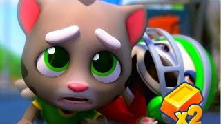 МОЙ ГОВОРЯЩИЙ ТОМ БЕГ ЗА ЗОЛОТОМ МУЛЬТИК ПРО КОТИКОВ  мультик игра УШАСТИК KIDS