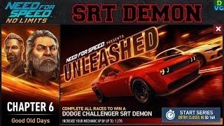 NFS No Limits | Unleashed - Dodge Challenger SRT Demon | Chapter 6