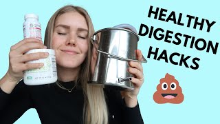 My top gut health hacks// constipation, bloating, IBS