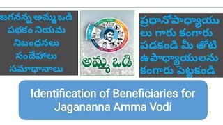 JAGANANNA AMMA VODI SCHEME| Doubts and clarification on JAGANANNA AMMA VODI SCHEME