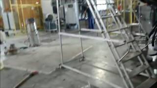 Reparo em piso industrial - Concreto de Baixa espessura e Alta resistência