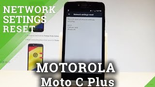 How to Reset Network Settings on MOTOROLA Moto C Plus - Reset Saved Wi-Fi |HardReset.Info