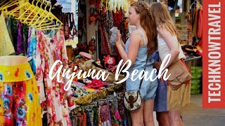 Anjuna Beach Goa & Anjuna Flea Market Goa  | Goa Tour Guide