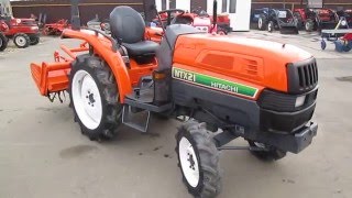 Японский мини трактор HITACHI NTX21D