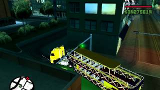 Carreta Limao Doce Reformada e com Led no Gta San