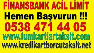 İstanbul Finansbank Acil Limit