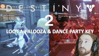 Destiny 2 Secret Chest/Public Event In Tower!! Loot-A-Palooza Key & Party Key!
