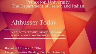 Althusser Today