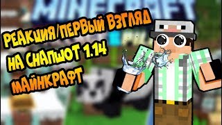 РЕАКЦИЯ/ПЕРВЫЙ ВЗГЛЯД НА МАЙНКРАФТ 1.14!!!★Вне рубрик★Glider