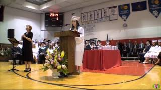 Lackawanna Trail High School Graduation 2014 Salutatorian Lauren Stanton