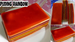 PUDING RAINBOW || PUDING PELANGI