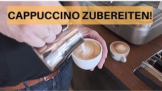 Einen perfekten Cappuccino zubereiten - Tutorial