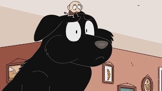 Dog barfs people (H E13)