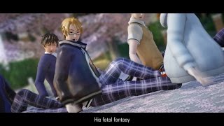 Overdose EXO-K_중독 Dance Battle (Yaoi) | MMD Hetalia Gakuen +Motion DL +Lyrics