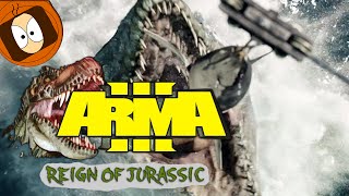 FUYEZ CETTE ÎLE MAUDITE - JURASSIC PARK | ARMA 3 MOD