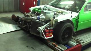 замер мощности Mitsubishi Eclipse 4 WD - 829 HP