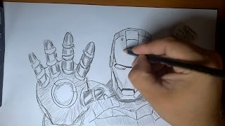 МСТИТЕЛИ 4 ФИНАЛ 2019/ РИСУЕМ ЖЕЛЕЗНОГО ЧЕЛОВЕКА, DRAW IRON MAN SUPER ARTIST