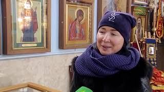 Был установлен 12-метровый поклонный крест в селе Глебово