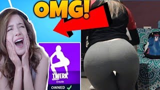 POKIMANE THICC TWERK ON STREAM!!! | FORTNITE (BATTLE ROYALE) FUNNY MOMENTS Ep. 19