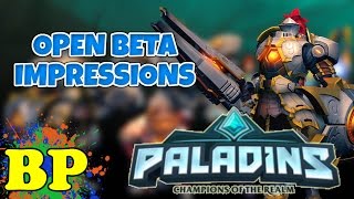 PALADINS | Open Beta Impressions | Fernando with Ares Skin Gameplay