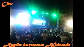 Aygün kazımova Ağdamda kansert verdi....Orxan Sirinli