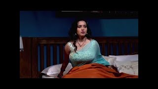 Shivani Surve Hot Navel Slip ll Show in Transparent Sari