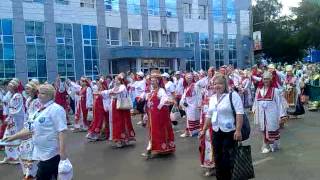 Парад 1000-летия единения мордовского народа.Часть 1