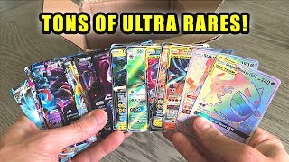 *BOX FULL OF ULTRA RARE POKEMON CARDS!* Opening SPECIAL BOX of Cards and Booster Packs!