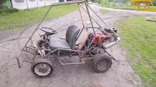 Самодельный Багги 125СС -компоновка