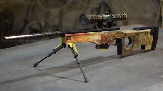 Как сделать AWP dragon lore из CS GO своими руками