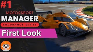 Motorsport Manager Endurance Series - First Play