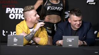 Najlepsze momenty z konferencji FAME MMA 6
