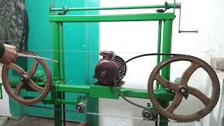 Самодельная ленточная пилорама (часть 1) |  Homemade band sawmill (part 1)