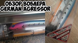 ОБЗОР ВОБЛЕРА GERMAN AGRESSOR