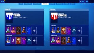 TRADING SYSTEM in Fortnite Battle Royale (Skin Trading Update)