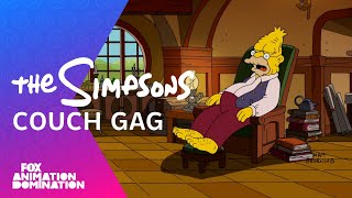 "The Hobbit" Couch Gag | Season 25 Ep. 3 | THE SIMPSONS