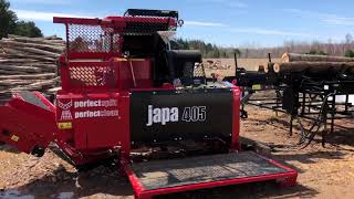 Japa 405 firewood processor overview and walk around