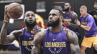 LeBron James Lakers Practice Gone Wrong (Parody)