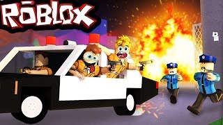 Новый ПОБЕГ ИЗ ТЮРЬМЫ Roblox посадили в тюрьму совершаем побег убегаем от полиции Escape prison