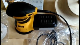 Обзор дешевой шлифмашинки Wert