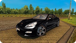 Porsche Panamera | Fast Driving - ETS2[1.30] [Euro Truck Simulator 2]