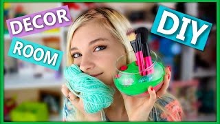 DIY Украшаем комнату своими руками (DIY Room Decor на русском)