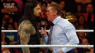 WWE firing Roman Reigns?