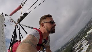 Riding The World's Tallest Sky Coaster At Fun Spot America In Kissimmee & More On Ride POVs!!