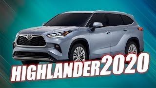 НОВЫЙ TOYOTA HIGHLANDER (2019/2020). КОНКУРЕНТ HONDA и SUBARU