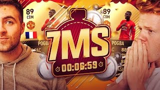 INFORM POGBA 7 MINUTE SQUAD BUILDER!!! - FIFA 17 ULTIMATE TEAM