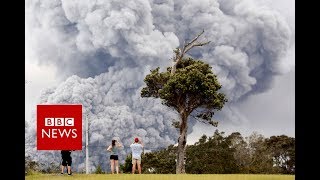 Hawaii volcano sends 30,000ft plume into the air - BBC News