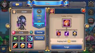 Heroes Tactics: Zorak 70lvl